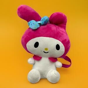 Hello Kitty & Friends Cafe My Melody Plush Backpack 16" Sanrio